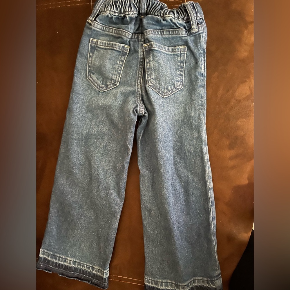Wide leg jeans
